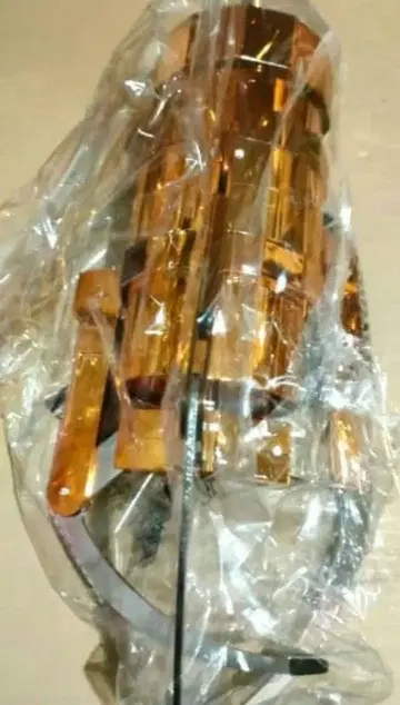 초 BIG! 뽑기 게임 암 키링 메탈릭 오렌지 28cm