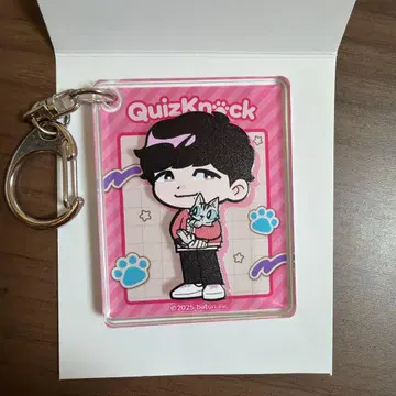 QuizKnock 아크릴 키링 동언
