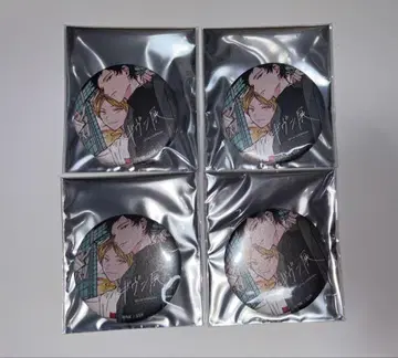 기븐전 캔뱃지 히이라기&겐준 4점