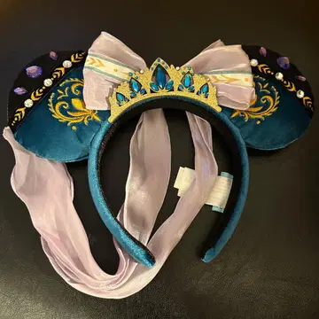 홍콩 디즈니 안나 머리띠