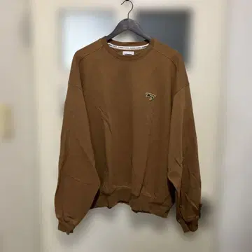 TOMMY JEANS 브라운 트레이닝복