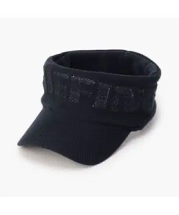 니트 플리스 바이저 블랙