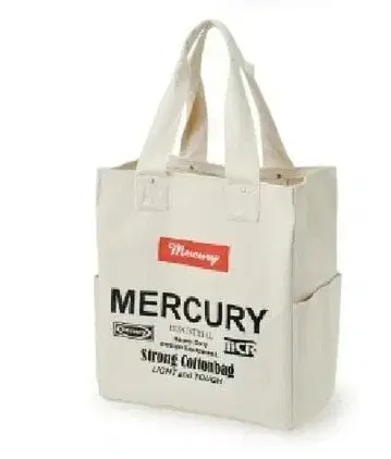 MERCURY 토트백 코튼 캔버스