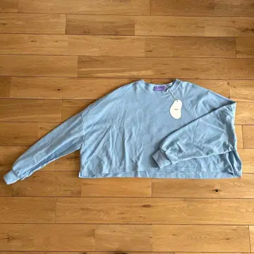 wee9s 라이트 블루 숏 맨투맨