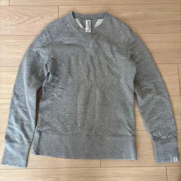 LOOPWHEELER BEAMS+ 그레이 남성용 맨투맨 S