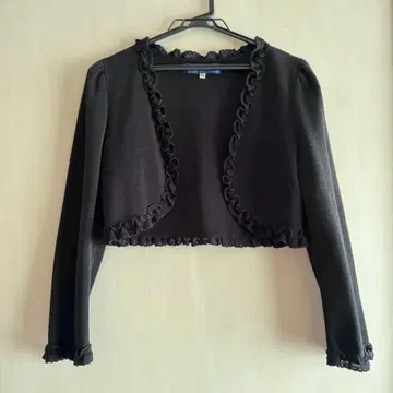 엠즈 그레이시 볼레로 코튼 블랙