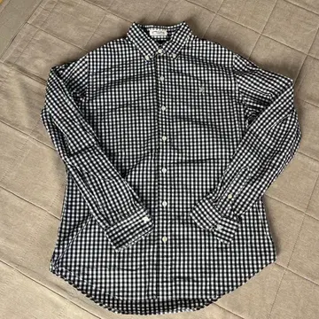 Gymphlex 깅엄 체크 긴팔 셔츠