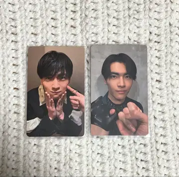 무토 준 찍기놀이 트레이딩 카드 2장 세트