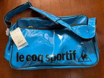 르꼬끄 스포르티브 에나멜 숄더백 파랑