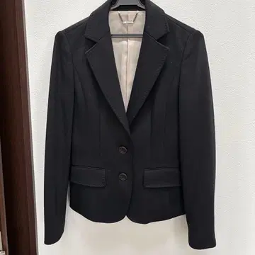 블랙 테일러드 자켓