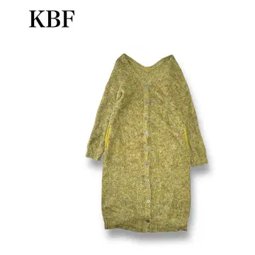 [KBF] 모헤어 양모 혼방 롱 가디건 앞뒤 2WAY 니트
