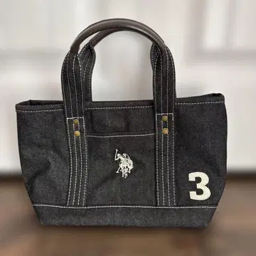 다크 데님 토트백 3. POLO
