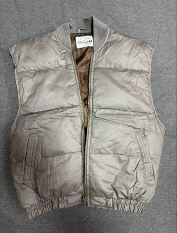 melka 스웨덴 베이지 다운 베스트 L