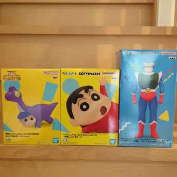 짱구는 못말려(크레용 신짱) 피규어 3체 세트