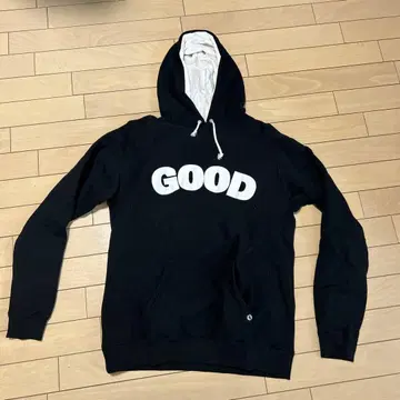 GOODENOUGH 빅 E 후드티 goodenough