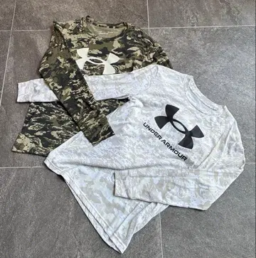 언더아머 카모플라쥬 티셔츠 2개 세트