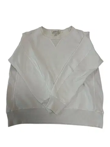 화이트 그레이 맨투맨 트레이닝복