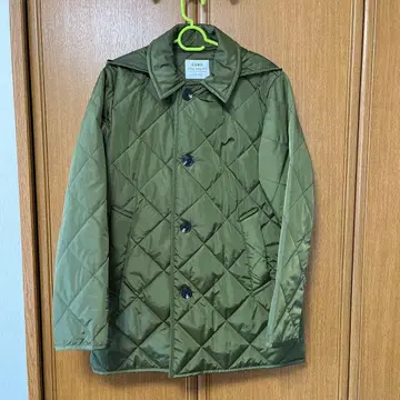 퀼팅 코트 코엔