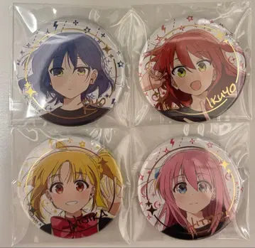 봇치 더 록! 영화 극장판 캔뱃지 금박 4종 컴플리트 세트