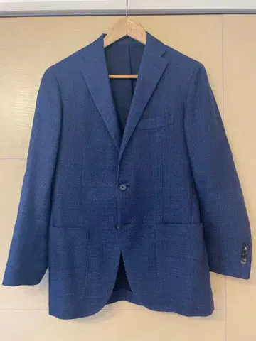 네이비 테일러드 자켓