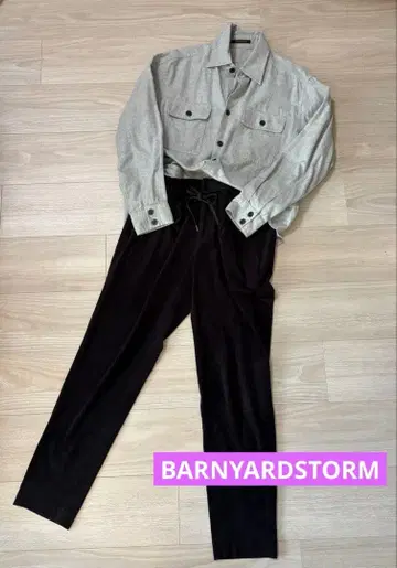 BARNYARDSTORM 밴야드 스톰 팬츠 셔츠 세트