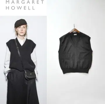 마가렛호웰 POCKET SLIPOVER 니트 베스트