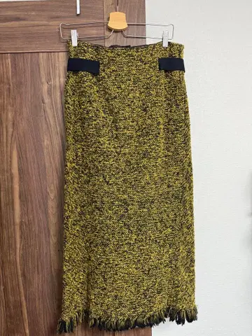 스타일링 트위드 스커트