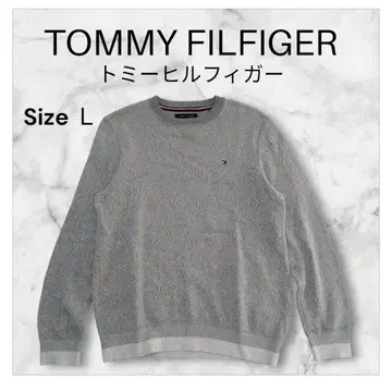새상품급 [ TOMMY FILFIGER ] 타미힐피거 크루넥 스웨터