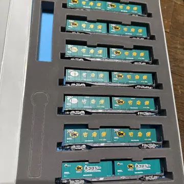 야마토 운수 컨테이너 7량 N게이지 철도 모형 코키 포함