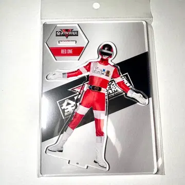 전 슈퍼 전대전 아크릴 스탠드 아크스타 바이오맨 레드 원