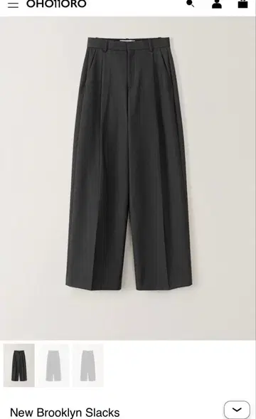 New Brooklyn Slacks 차콜