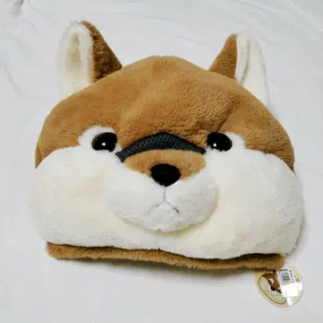 미사용 새상품 시바견 얼굴 모자