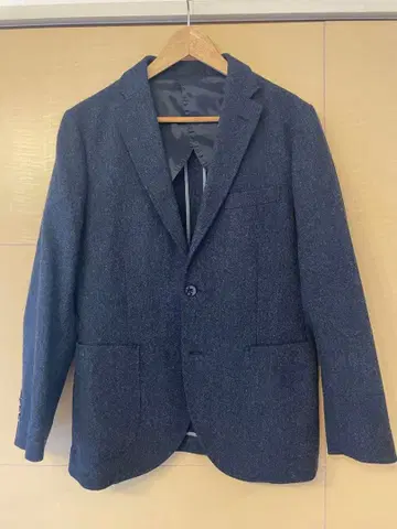 비밍 x 비슈 울 테일러드 자켓 다크 네이비 46