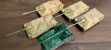 1/76 스케일 야크트 판터 탱크 4량 외