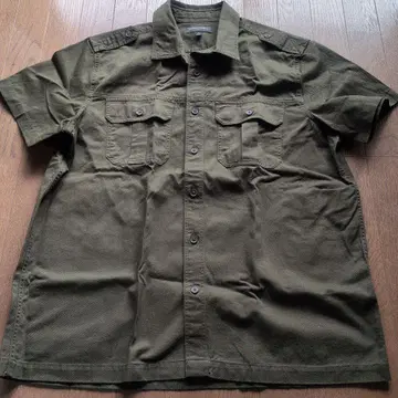 BANANA REPUBLIC 사파리 셔츠 카키색 컨디션 최상