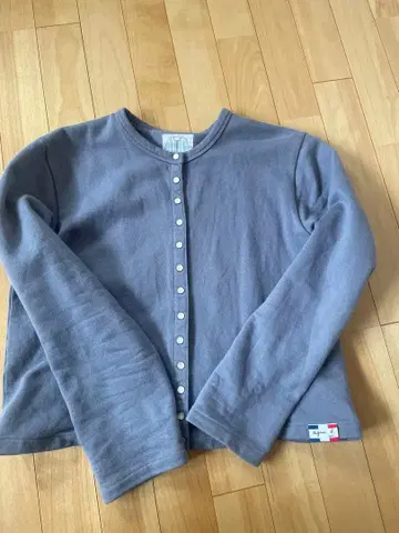 에네스베 라이트 블루 가디건 속기모