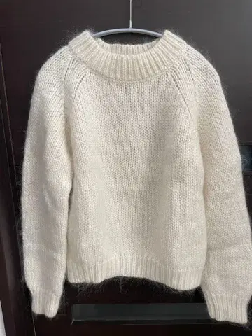 URBAN RESEARCH DOORS 아이보리 긴팔 스웨터