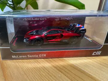 CM 1/64 맥라렌 세나 GTR 레드 영국 국기 사양