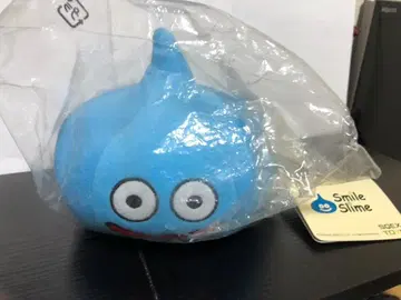 헤이세이 레트로 스마일 슬라임 봉제 인형 M 블루 미개봉