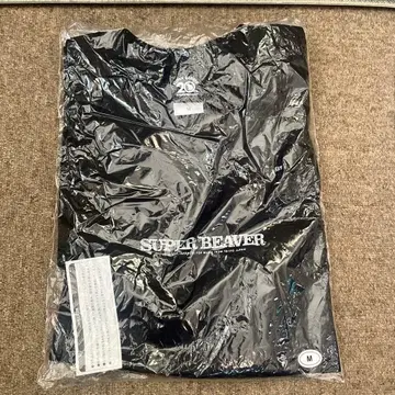 SUPER BEAVER 20th T셔츠 블랙 M 사이즈