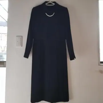 블랙 포멀 펄 장식 포함