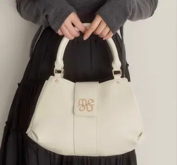 mellowneon 2way 로고 벨트 백