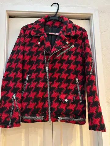 NO ID 노아이디 라이더 자켓 빨검 1회 착용