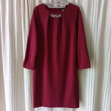 CARREMAN for ALPHAGUBIC [미착용] 버건디 드레스