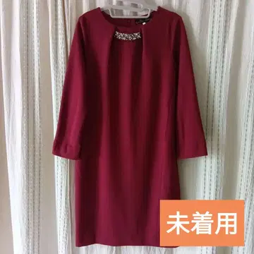 CARREMAN for ALPHAGUBIC [미착용] 버건디 드레스