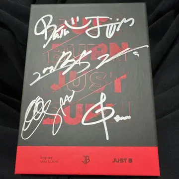 JUST B JUST TURN (사인 포함)