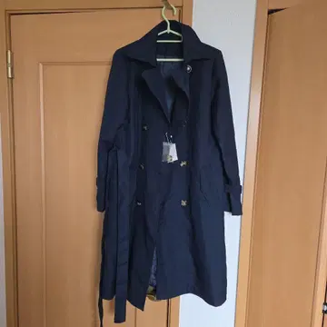 Ray Cassin 네이비 트렌치코트