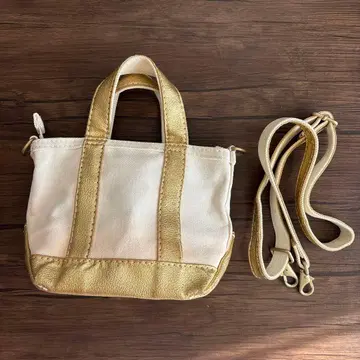 llbean 미니 토트 골드