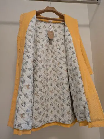 [ 미사용 새상품 ] kapuwa 코듀로이 롱 코트