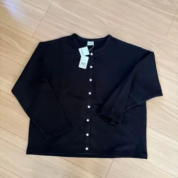 SOMETHING SD SWEAT CARDIGAN 블랙